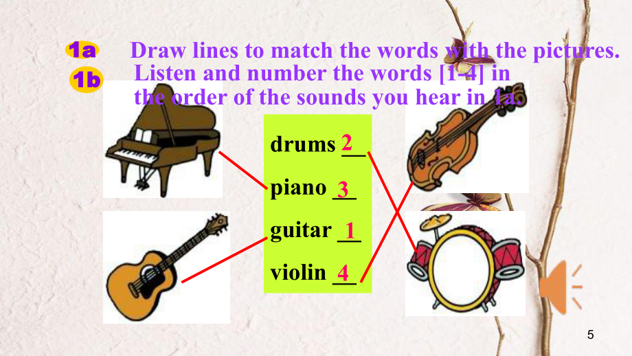 廣東省河源市江東新區(qū)七年級英語下冊 Unit 1 Can you play the guitar Period 3課件 (新版)人教新目標(biāo)版_第5頁