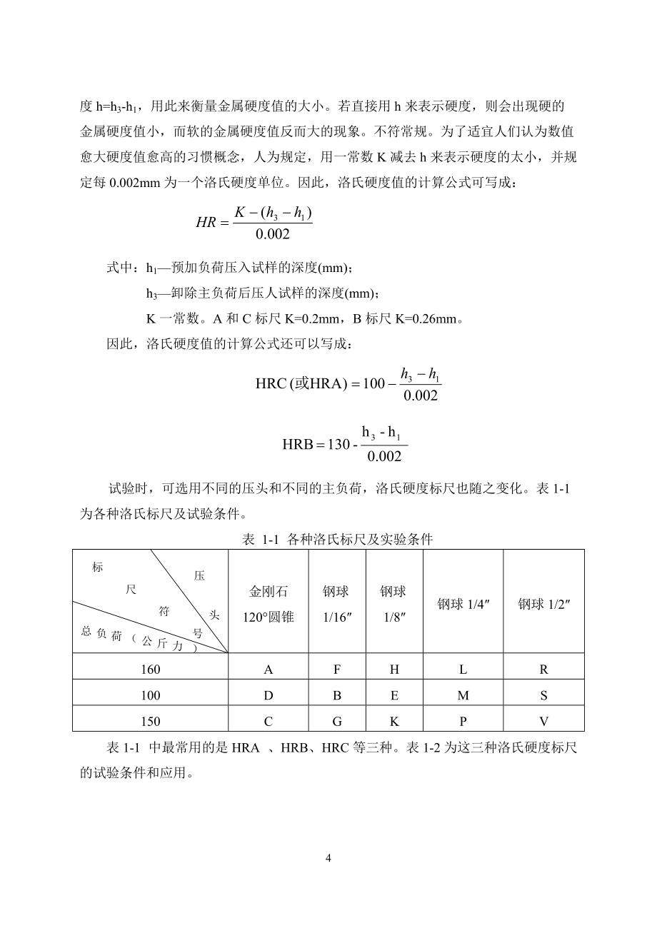 材料力學(xué)性能實驗指導(dǎo)書(材料成型及控制工程專業(yè))_第5頁