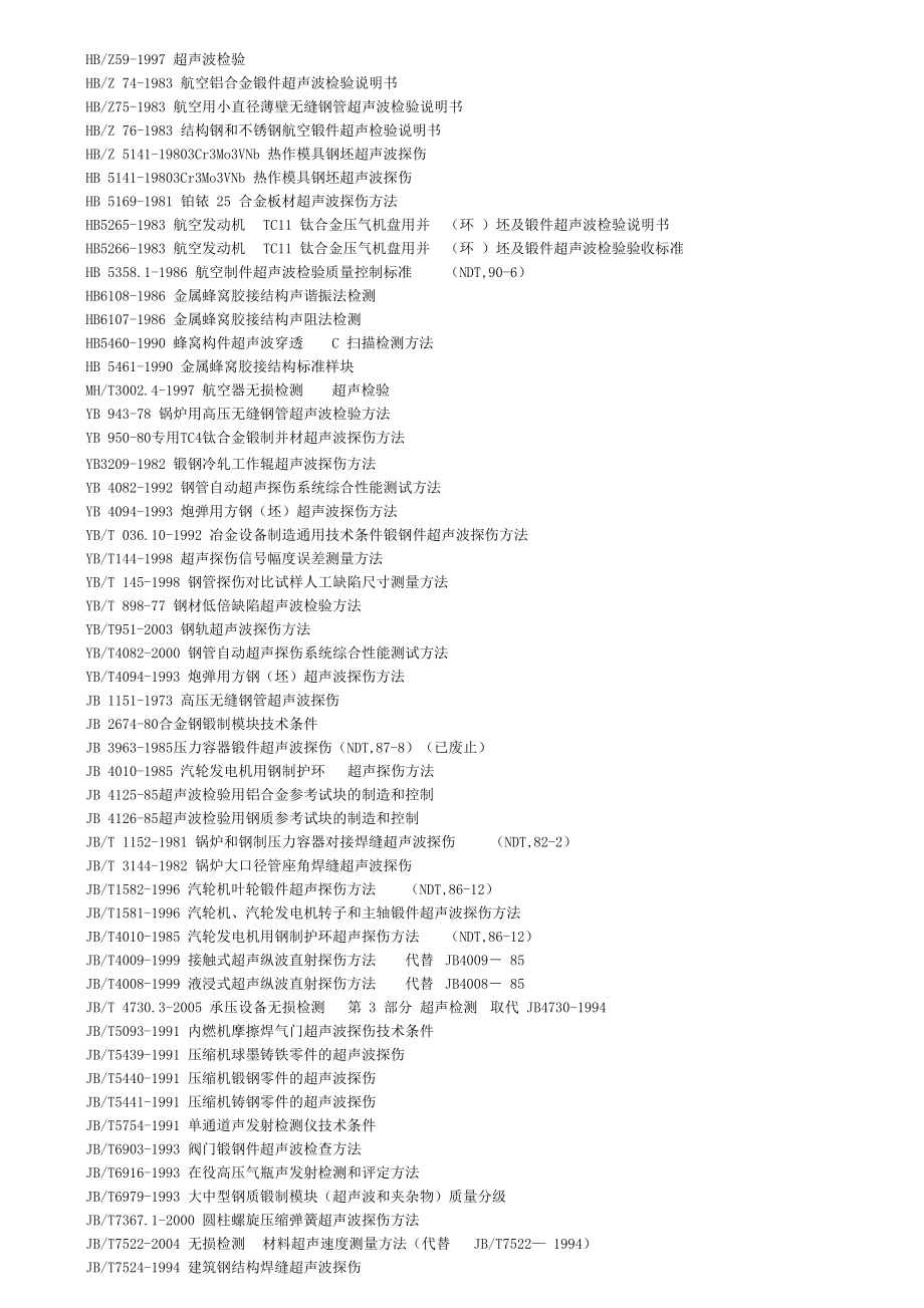 超声波检测相关标准_第3页