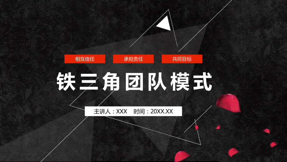 黑色鐵三角團隊模式運行培訓教育PPT教學講座_第1頁
