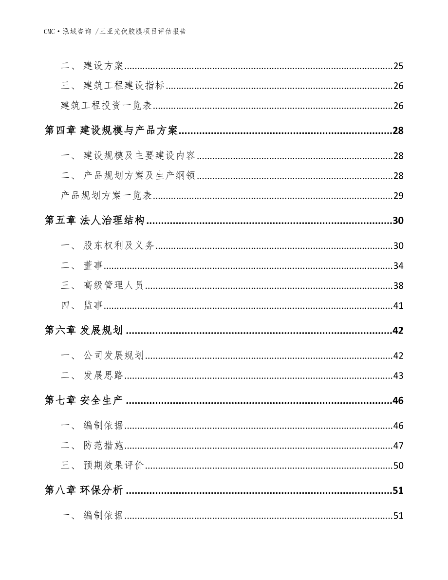 三亚光伏胶膜项目评估报告【模板参考】_第4页