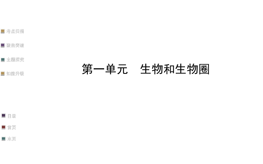 生物和生物圈复习课件资料_第1页