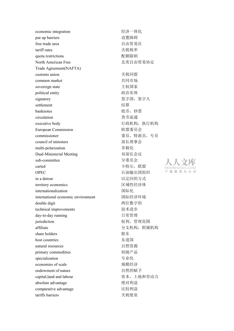 国际商务英语单词_第2页