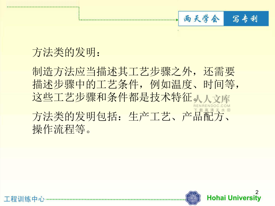 发明专利撰写说明(工艺流程)_第2页