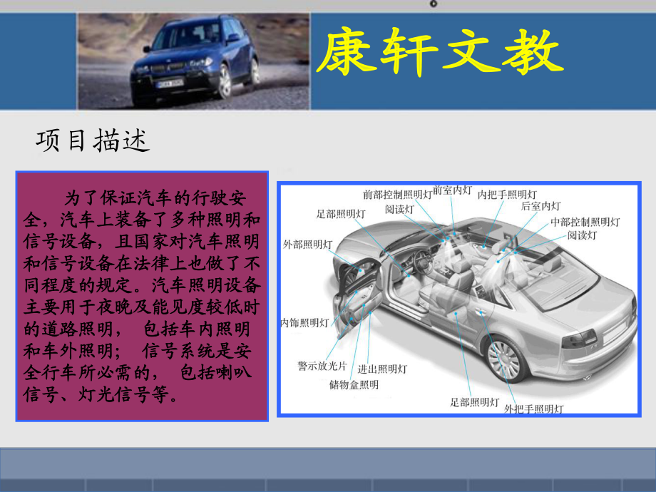项目六(汽车照明和信号系统)_第3页