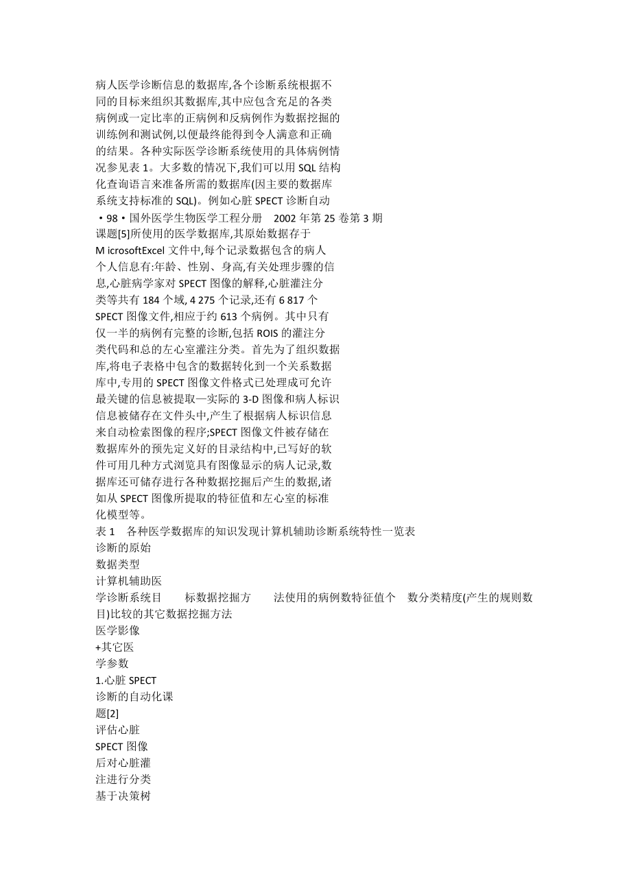 计算机辅助医学诊断系统的数据挖掘和知识发现研究_瞿爱珍课件_第3页