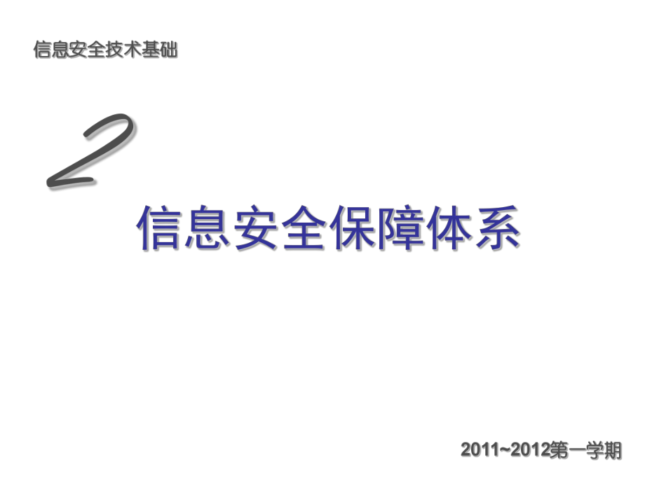 安全保障体系的建立_第1页