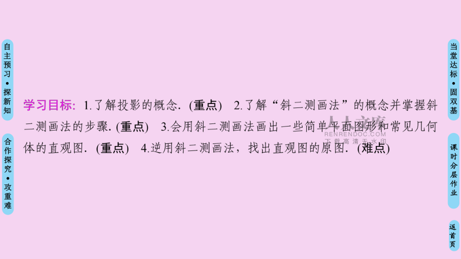 投影与直观图ppt课件_第2页