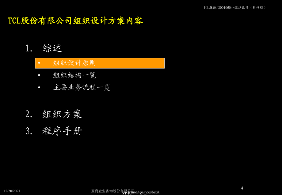 A某咨询××股份组织结构设计方案(PPT146页)_第4页