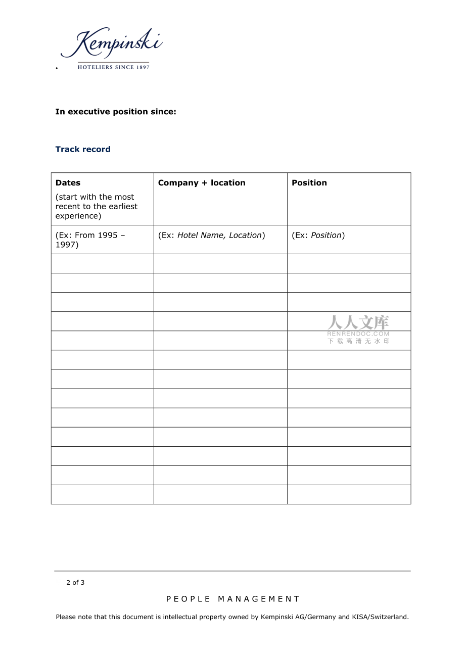 HRTemplates人力资源模板107_-_TOP_100_-_Application_file_第2页