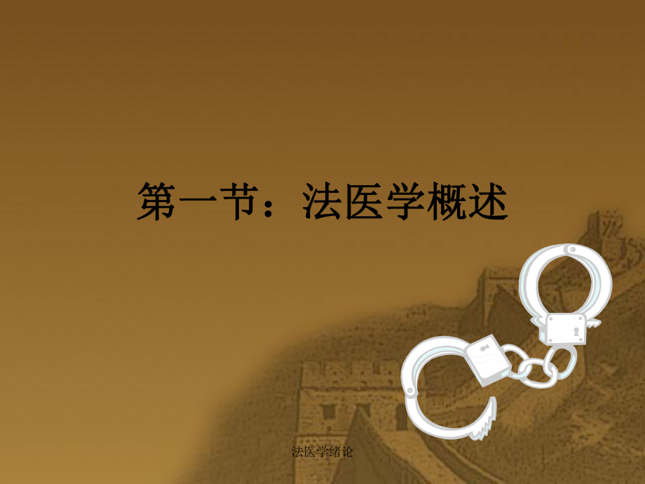 法醫(yī)學緒論課件_第4頁