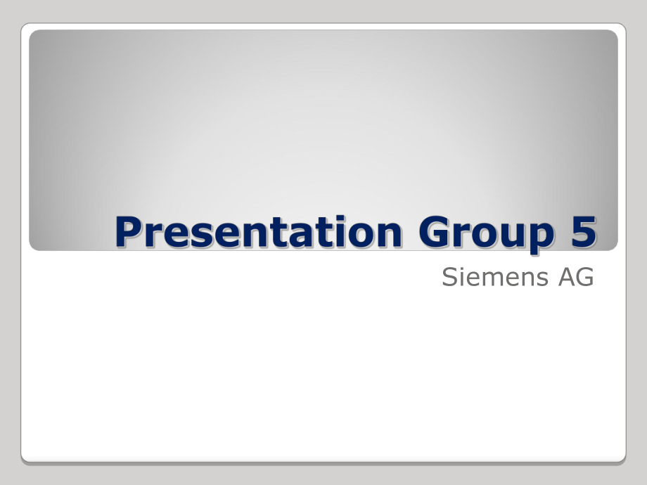 Siemens_全球产品、研发、股市、营销、并购、组织与文_第1页