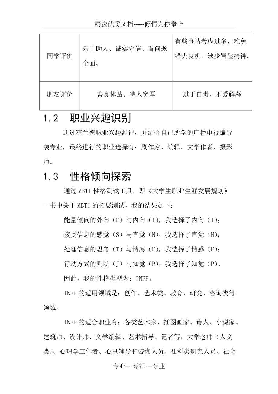 职业生涯规划完整版(共11页)_第4页