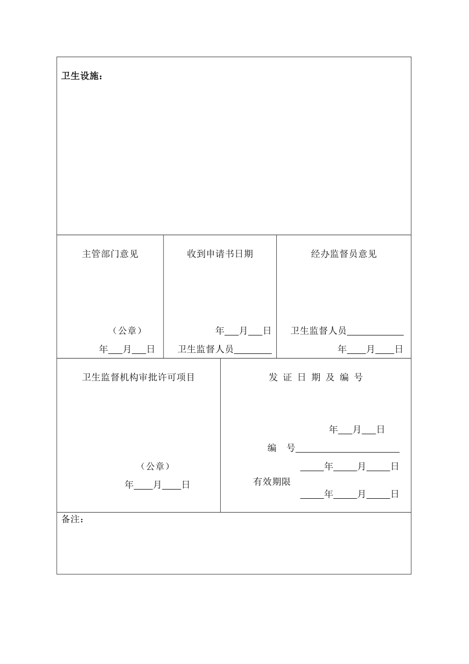 消毒产品生产企业卫生许可_第4页