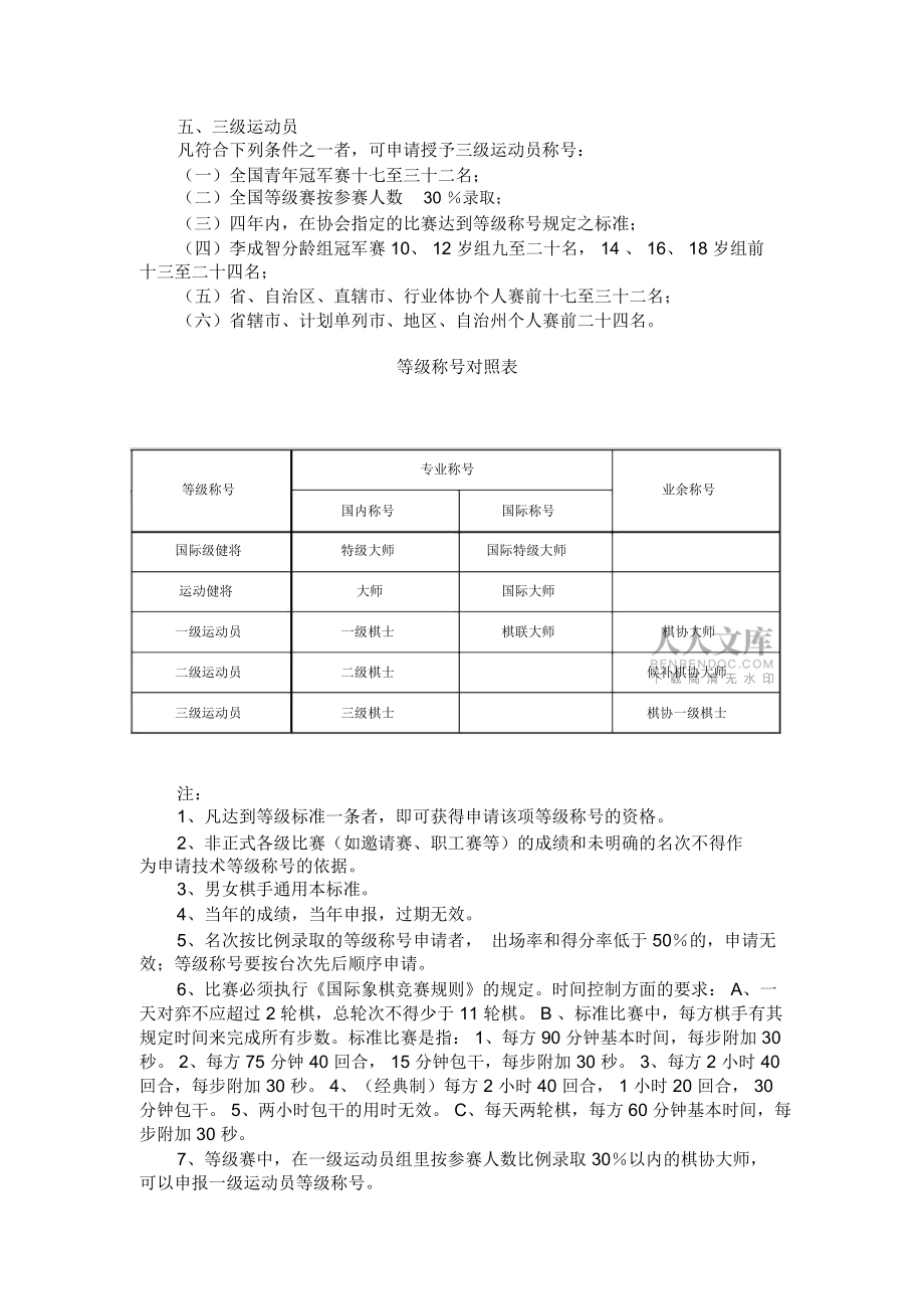国际象棋运动员技术等标准_第2页