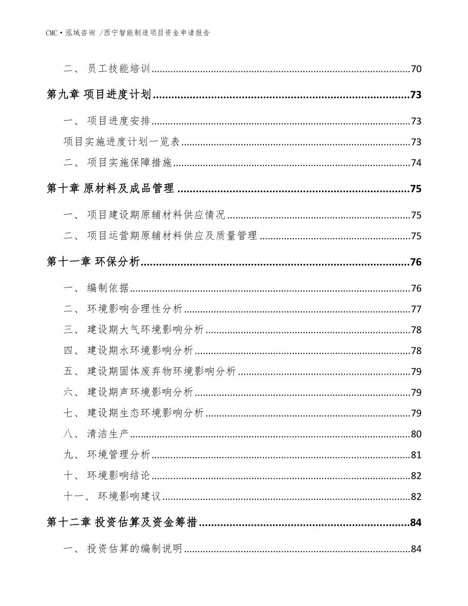 西寧智能制造項(xiàng)目資金申請(qǐng)報(bào)告【模板范文】_第5頁(yè)