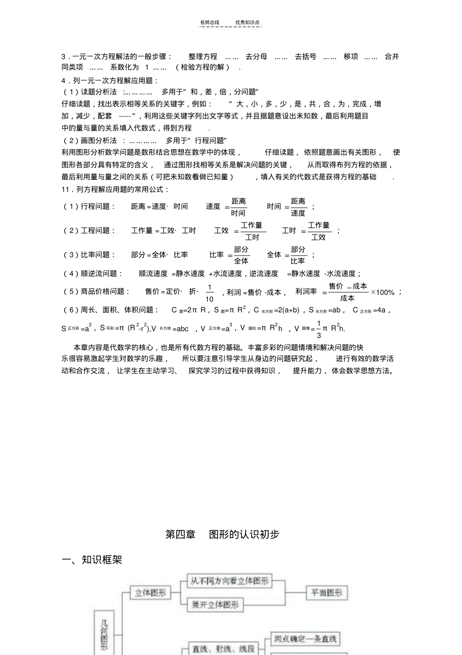 初中數學知識點全總結_第4頁
