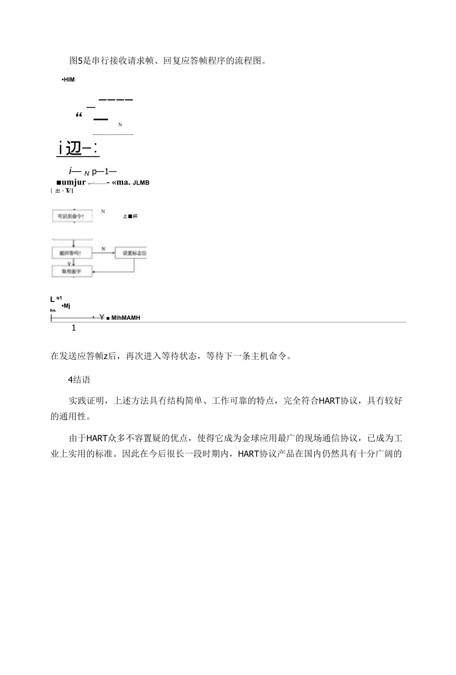 HART通信协议在现场仪表远程通信中的实现2_第5页