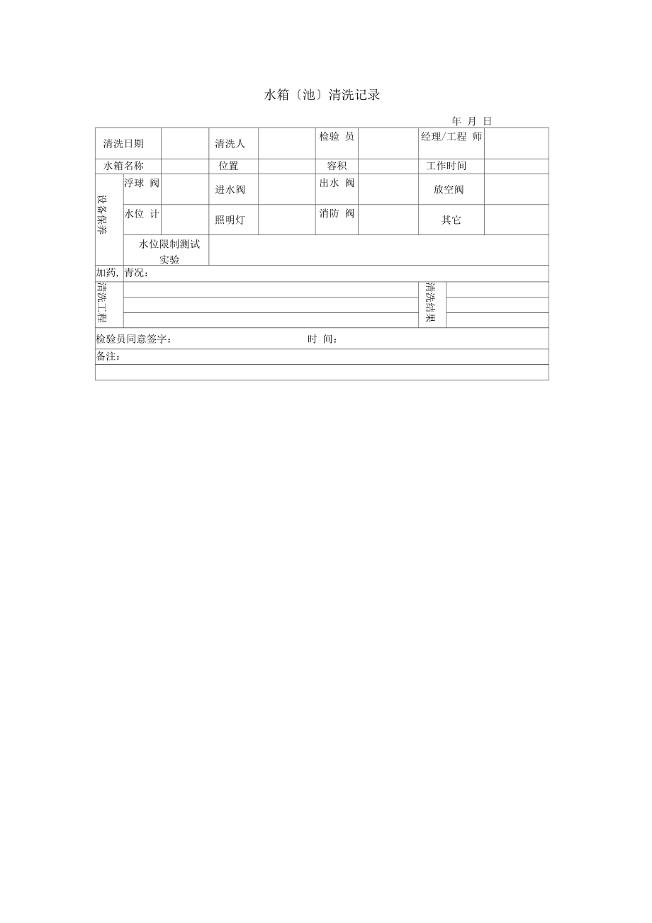 某物業(yè)公司業(yè)主生活水箱間管理制度_第3頁