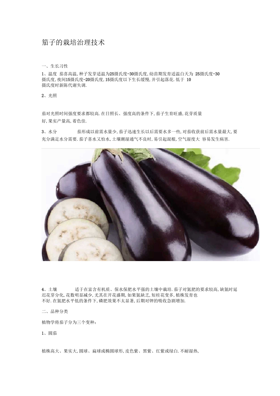 茄子的栽培管理技術(shù)_第1頁