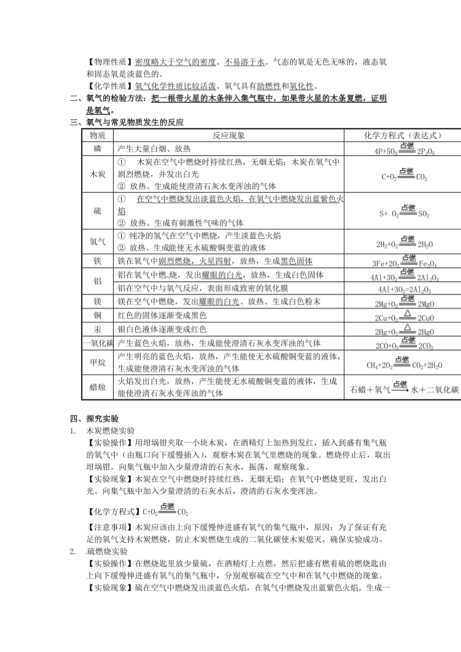 《北京市和平北路学校中考化学 第二单元 我们周围的空气复习提纲》_第3页