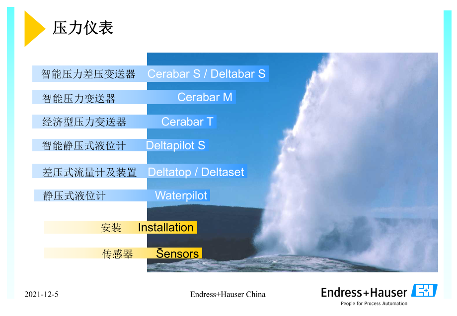 E+H壓力講座SMT_第1頁