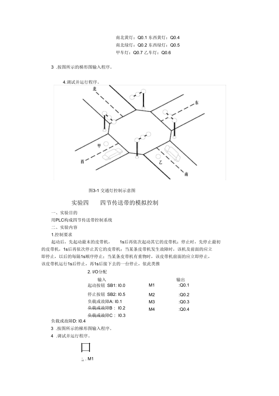 西門子PLC編程實例西門子綜合培訓plc綜合實驗練習_第3頁