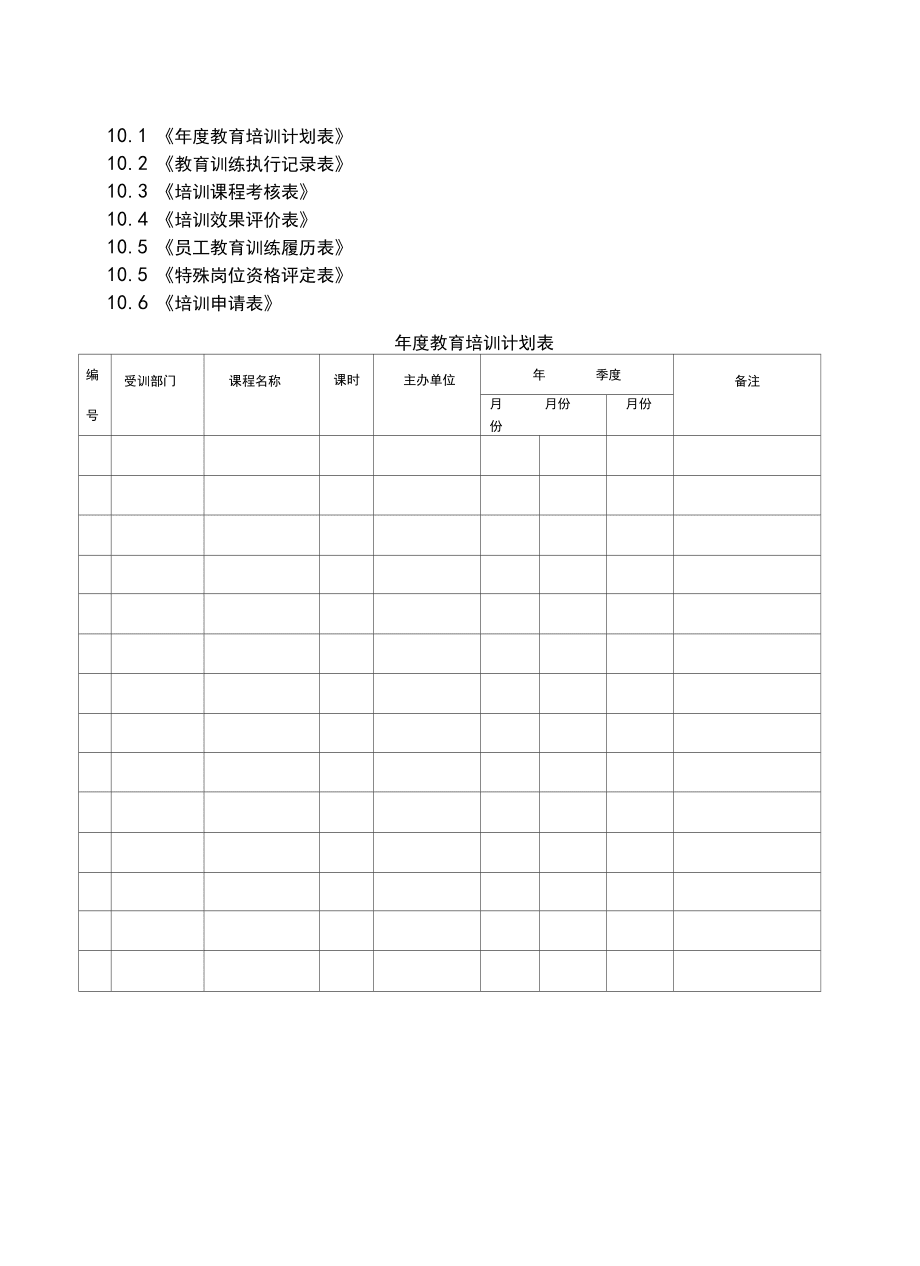 全套企业培训体系建设方案详细_第4页