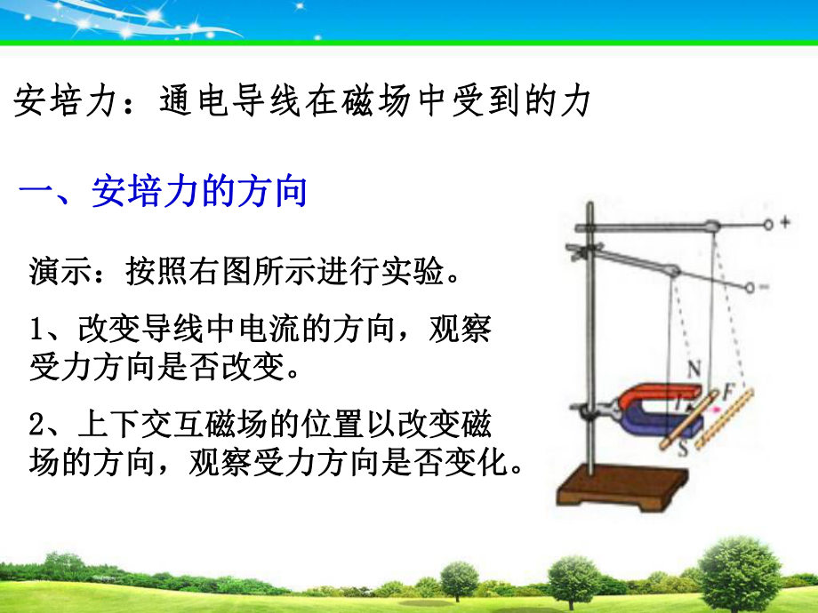 通电导线在磁场中受到的力课件上课_第5页