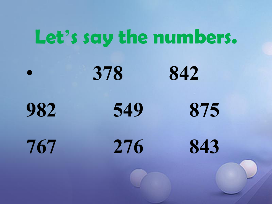 【最新】英语上册 Starter Module 2 My English lesson Unit 2 Whats your number教学课件_第4页