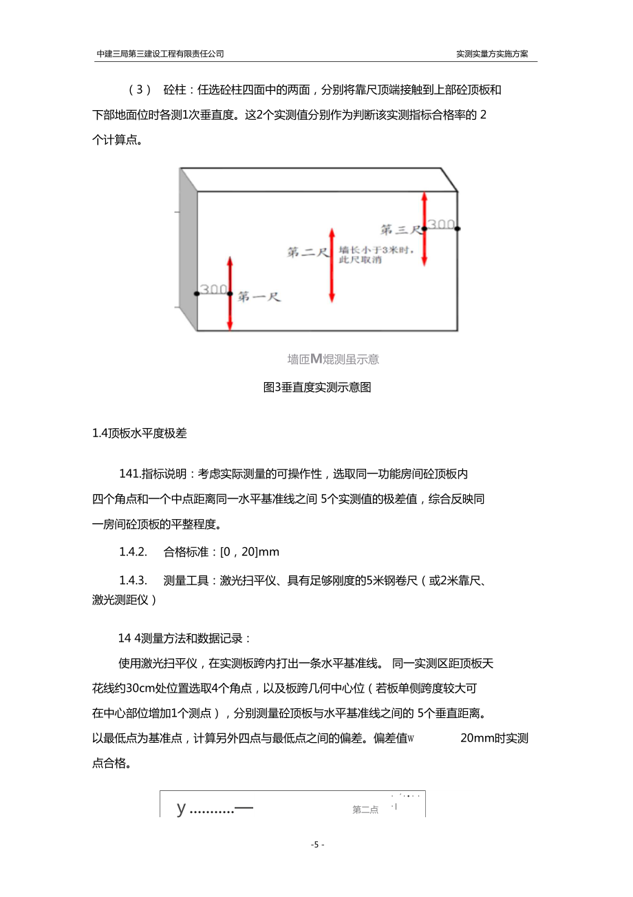 实测实量测量实施方案要点_第5页