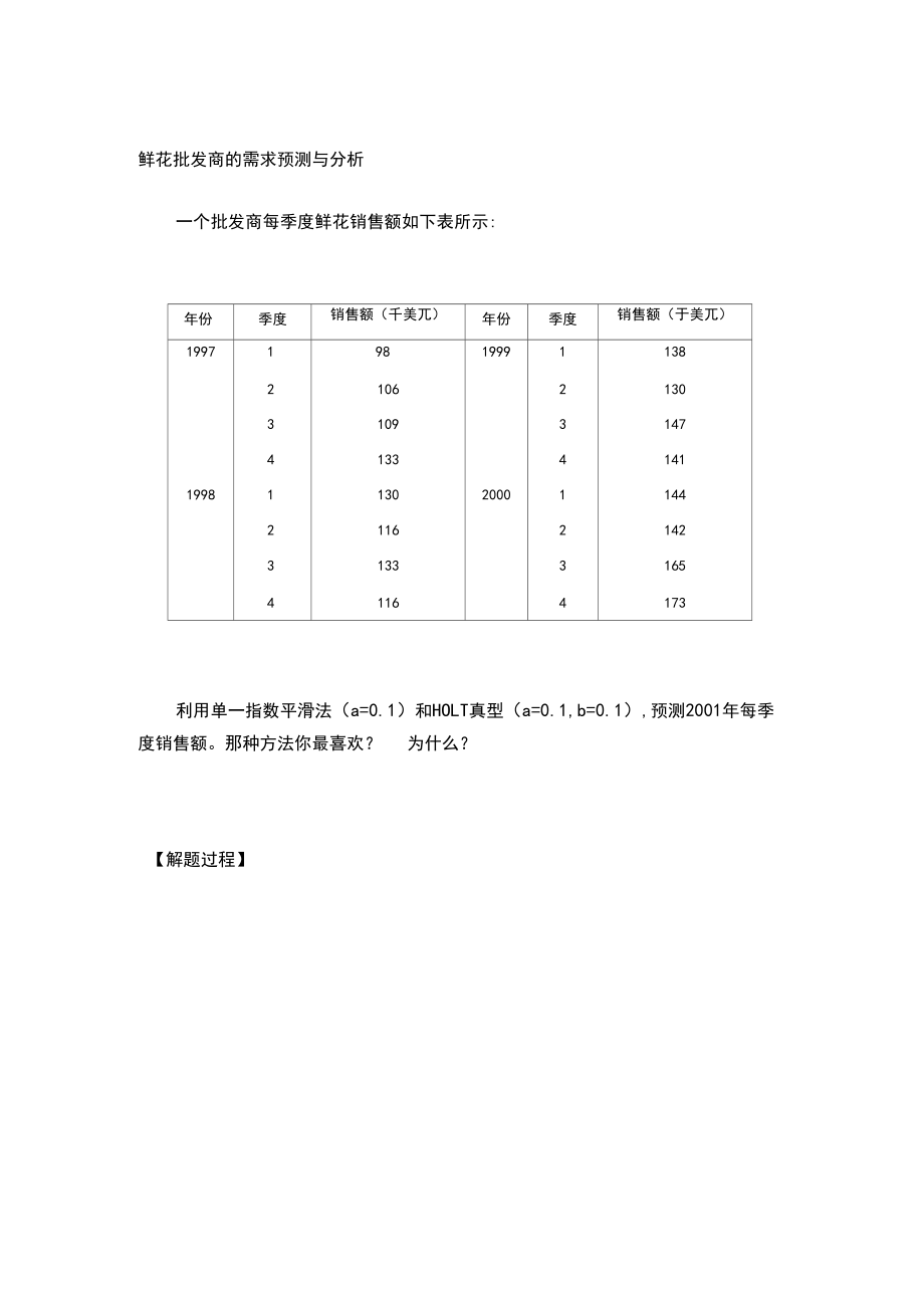 scm供应链管理-供应链的需求预测精品_第1页