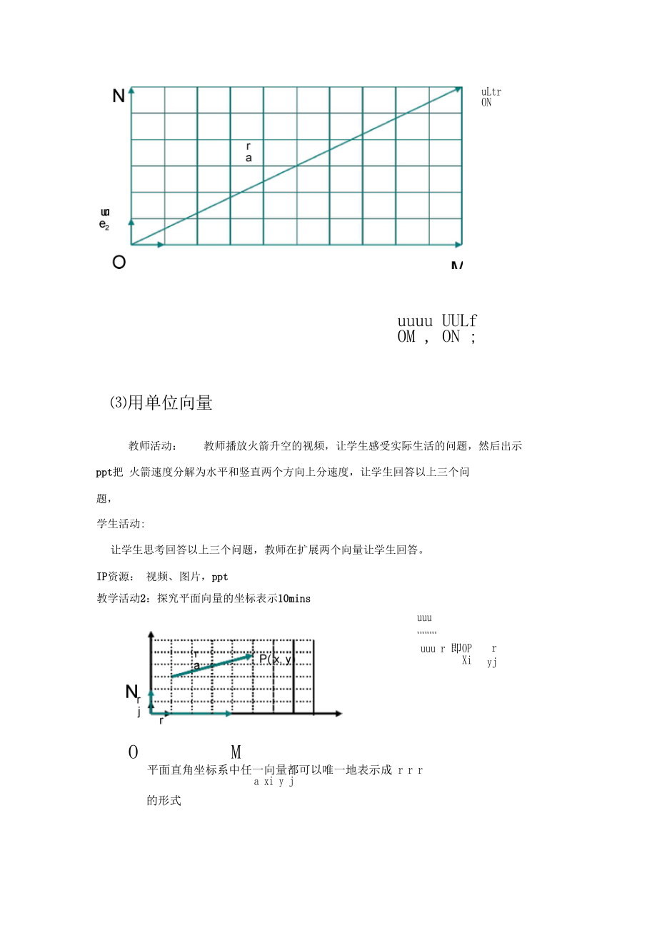 平面向量坐標(biāo)表_第4頁