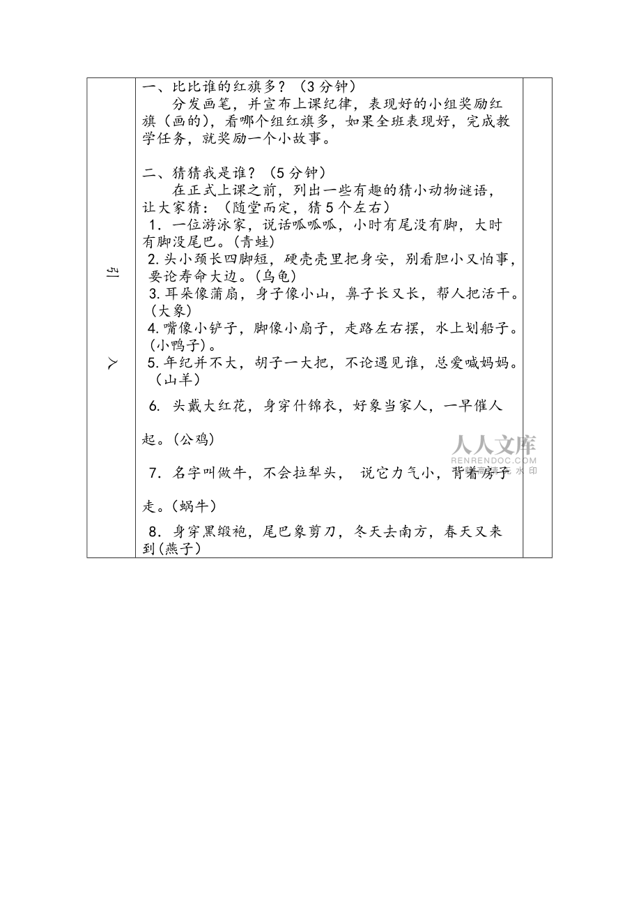 小學美術簡筆畫小動物_第2頁