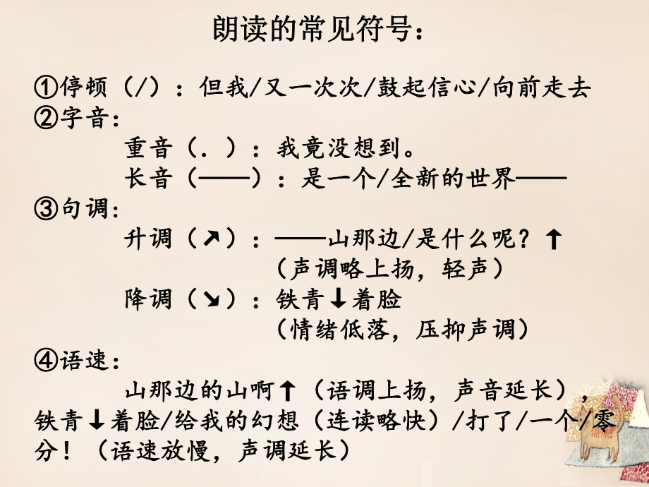 江苏省南京市长城中学七年级语文上册 19《在山的那边》课件 (新版)新人教版_第5页