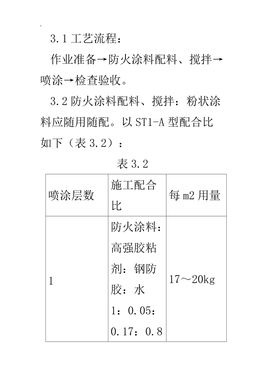 钢结构防火涂装施工工艺标准_第5页