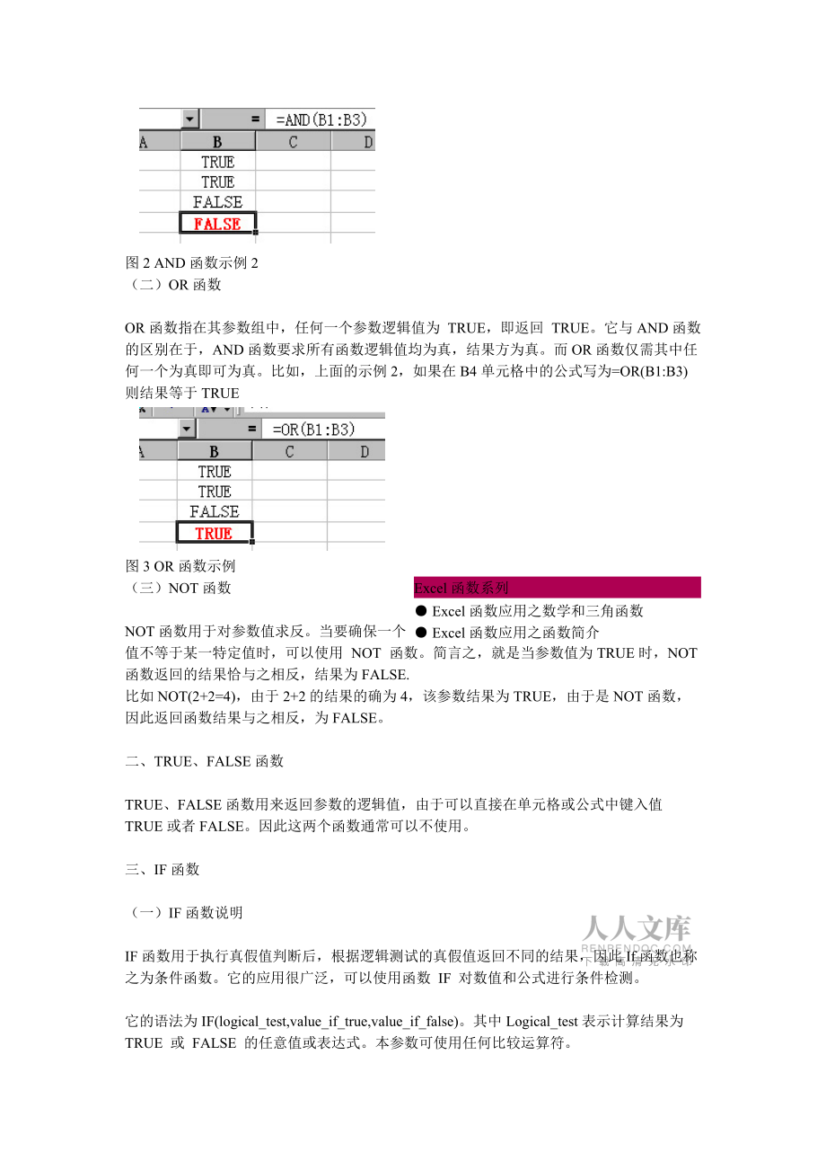 精品资料(2021-2022年收藏的)考勤工资计算常用Excel函数_第2页