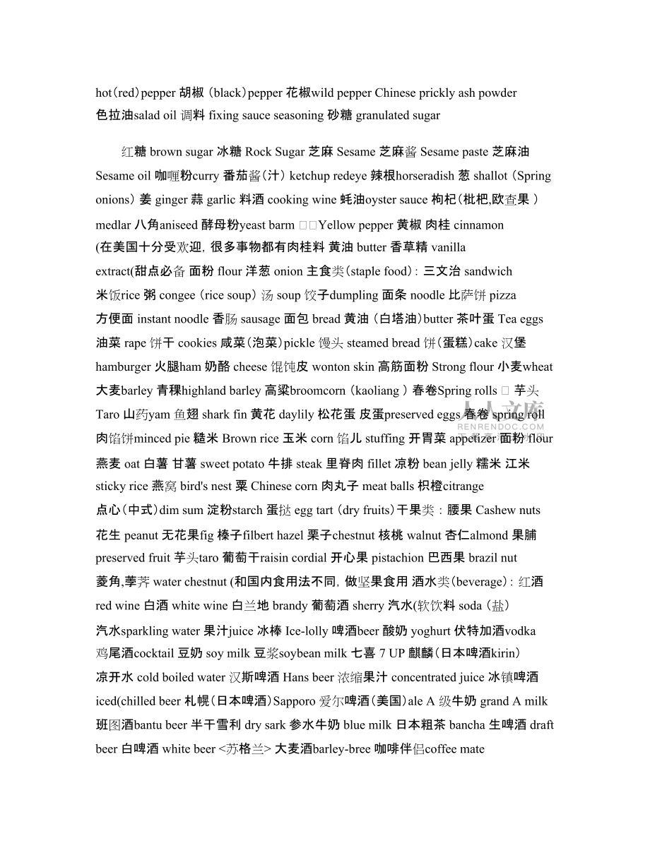 各種水果英文翻譯_第2頁