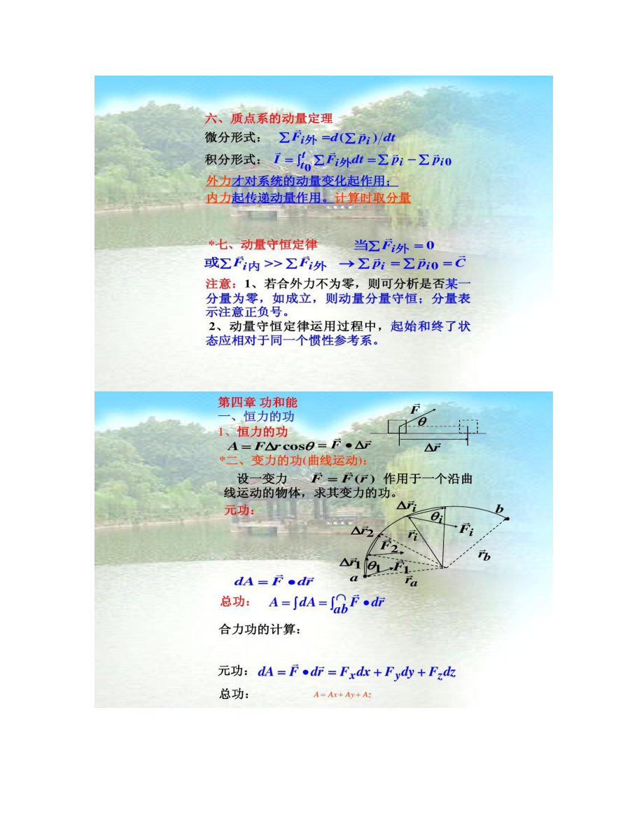 大學(xué)物理1力學(xué)復(fù)習(xí)課件_第5頁(yè)