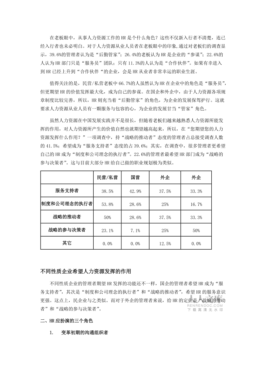 HR在企業中的作用_第2頁