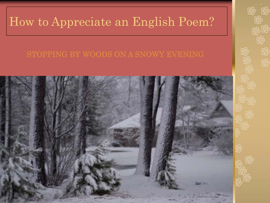 英语诗歌鉴赏--Appreciation of English Poems_第5页