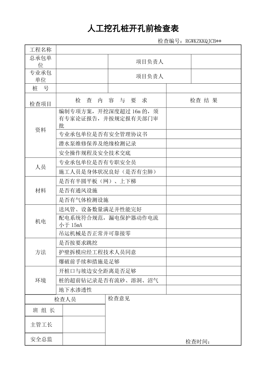 危险性较大工程验收表(危大工程)_第4页