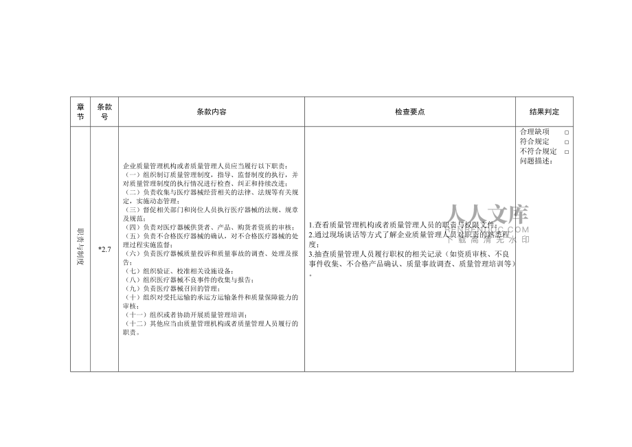 北京市医疗器械GSP现场评定细则_第2页