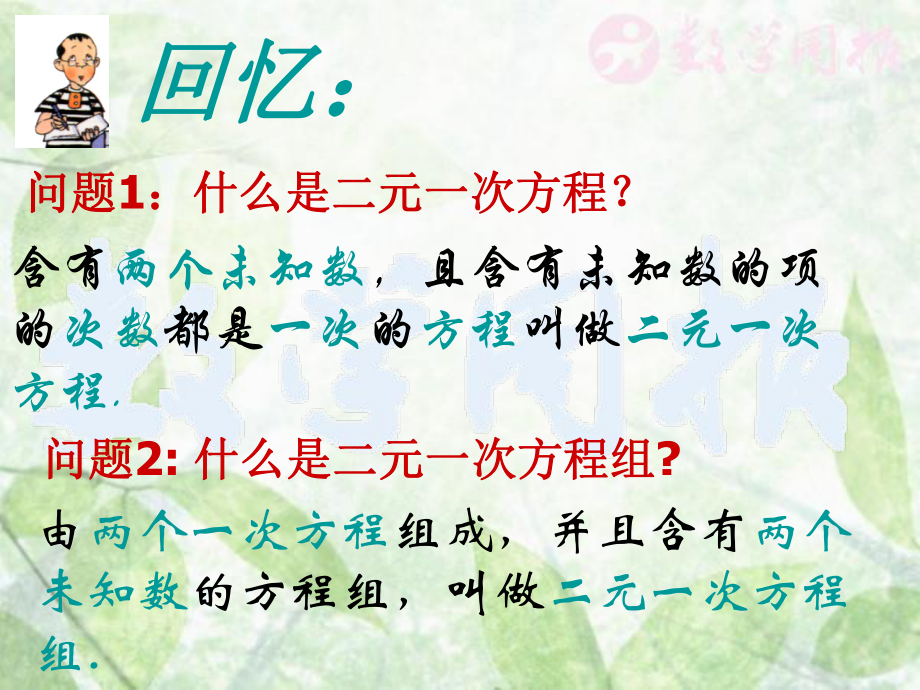 82消元——二元一次方程组的解法(第1课时) (2)_第3页