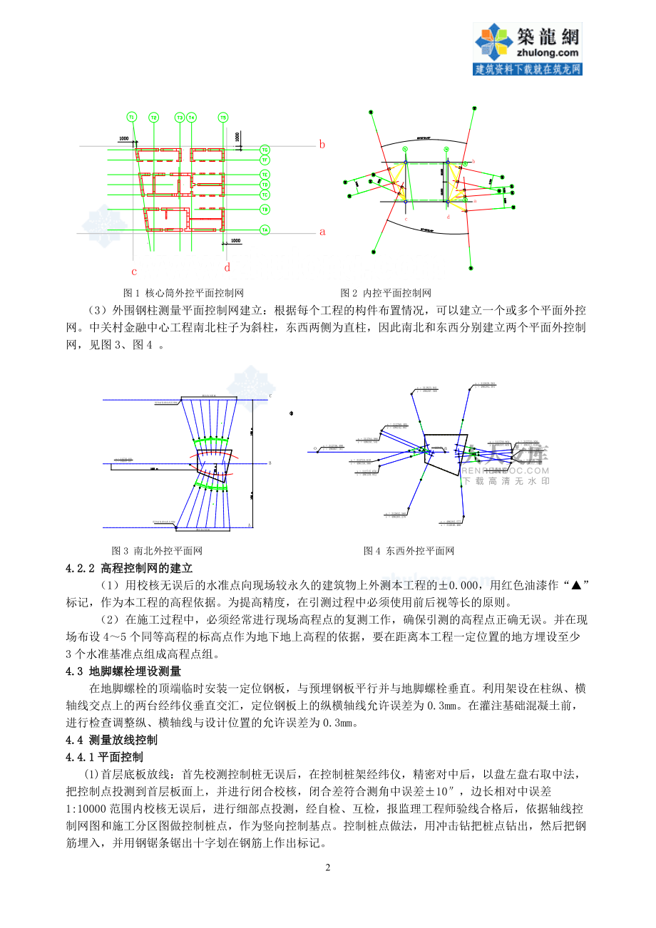 高層鋼結(jié)構(gòu)施工測量工法secret_第2頁