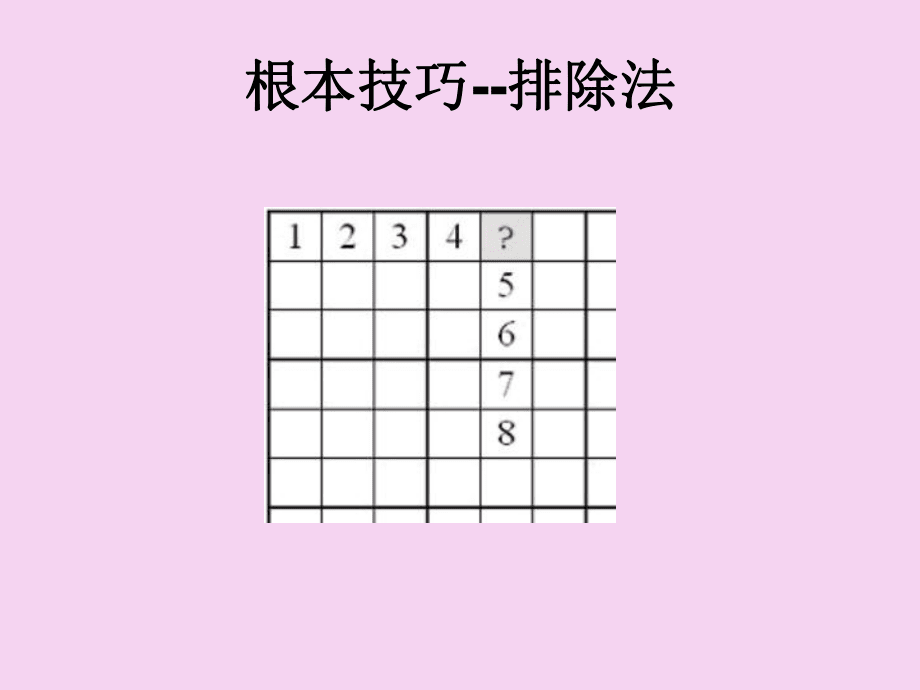 数独风靡全球的九宫格ppt课件_第5页