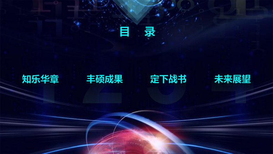 公司年度工作总结计划年会PPT课程教育资料_第2页