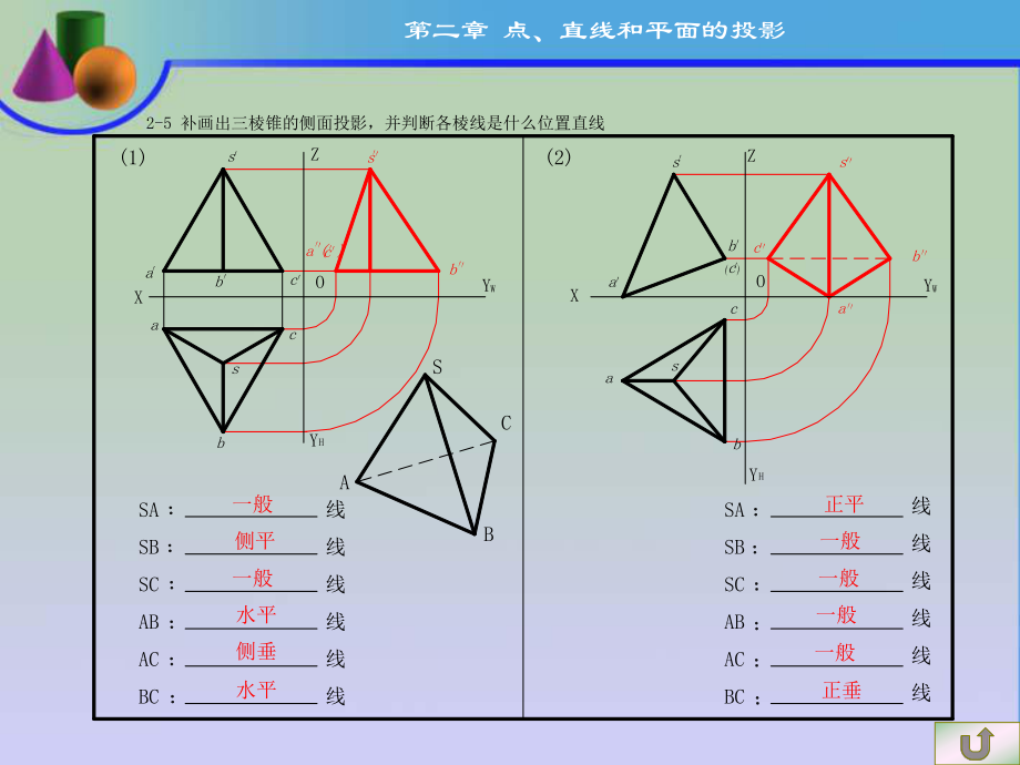哈工大工程制图习题册答案_第5页