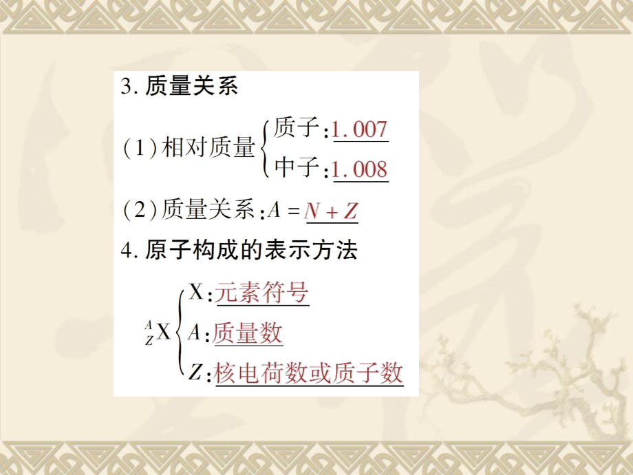 魯科版化學必修二第一章系統復習課件_第3頁