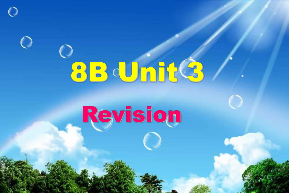 8B+Unit+3+Online+tour+Revision（共14張PPT）_第1頁(yè)